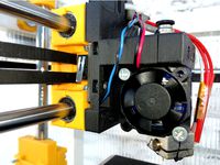 ABS printable x-carriage for hypercube evo by svdmk