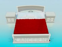 3D Model Bed