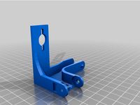 Extruder X Axis Cable Chain Mount: FATTY REMIX by Silvr21