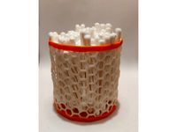 Twisted Dodecagon Honeycomb Basket by SebastianWolf