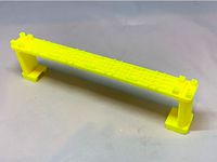Quad track pier for PlaRail 複々線橋脚・複々線ミニ橋脚 by hjfuji
