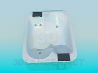 3D Model Double bath