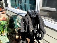 PVC Pipe top hose holder by westbr