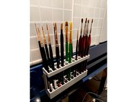 Paintbrush holder surface mount by Merlindo