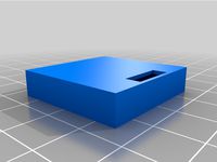 128x64 OLED Screen Case / Protector 0.96 Inch - Parametric by bayshield
