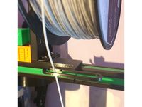 Ender 3 Filament Spool Holder Adapter [Cable Guide Remix) by jerryfudd