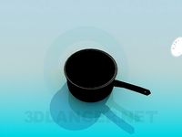 3D Model Deep pot