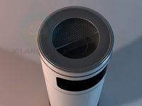 3D Model Garbage can Spencer