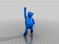 key ring Mr. Bean teddy by Marekcheng