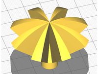 Mushroom Lamp Top Support by ffejrxx