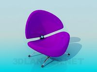 3D Model Low cosy chair