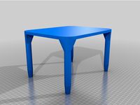 Small table - Support PC screen / Sellette by AHZA63