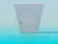 3D Model White door