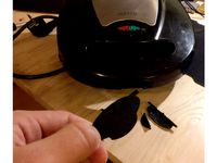 Toaster clip for Hoffen SM-7355-17SG electric grill by Czechu