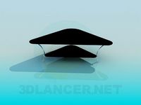 3D Model Triangular coffee table