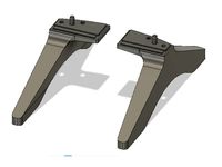 LG TV Feet (Model 55UJ6300UA) by Pseudostud