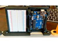 Arduino Uno with proto board for 8020 1010 by NotLikeALeafOnTheWind
