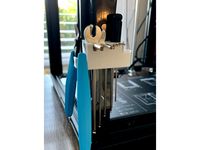 Ender 5 Tool holder with no logo and clicky claws by Celly