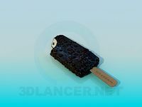3D Model Chocolate ice cream