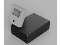 Ender 2 Case with LCD Mount (magnetic) by Basti13