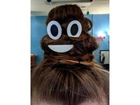 Hair Poop Emoji Pin-Ons by aaronjasso