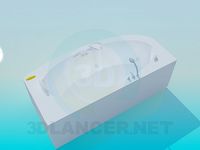 3D Model Comfortable bath-jacuzzi