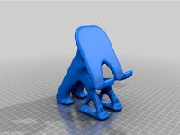 Organic Shape Optimised Phone Stand  by Sharmo