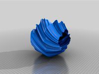 Abstract Twisted Light Shade Design 3 by TakuaColiHead