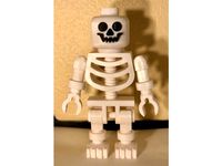 Lego Skeleton Skull with face cutout by MamaJoe