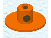 Recambio pie micrófono (codo) by 3dprintmakerbcn