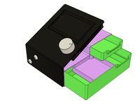 Double LCD drawer Ender 3 / Pro by DaVinci2000