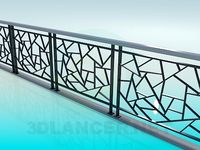 3D Model Railing