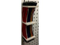 20 cm Dupont wires pegboard mount by julienpmorand
