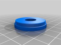 T7 camera short lens adapter for wide lenses (AllSky) by sebastiansw