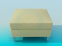 3D Model Ottoman