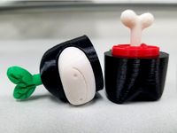 Among Us - Swappable Hidden Insides - Swappable Hats by Eggmen