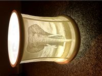 Elephant Lithophane lampshade by MattGerman