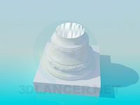 3D Model Pedestal