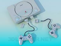 3D Model Game console SONY