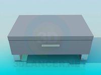 3D Model Low stand with drawer