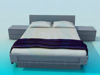 3D Model Bed