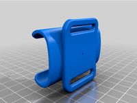 Insta360 OneX OneR smart remote wrist mount v2 by maldacr