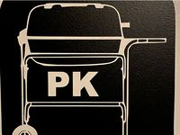 PK grill classic side view for window sticker by stewardj