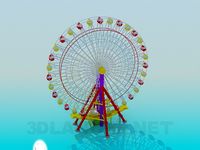 3D Model Ferris wheel