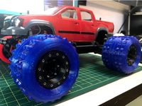 Wheel and Tyre combo for Mini E-Revo 1/16 or other traxxas by stremblay666