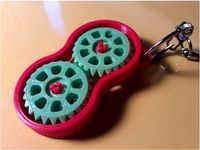 Gear Keychain ! Porte-clef Engrenage ! by toto_28