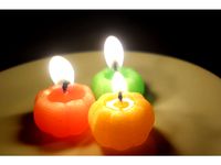 Halloween Pumpkin Candle Mold by oldcyclist