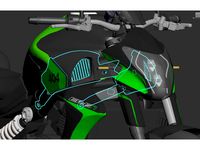 ER6N air intake cap mod by mwilmar