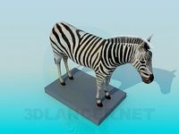 3D Model Zebra