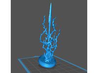 Lightning Spear Spiritual Weapon by tinytieflingthings